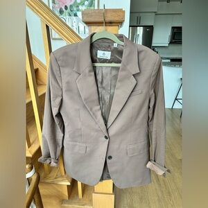 Deep Taupe Babaton Agency Blazer size medium